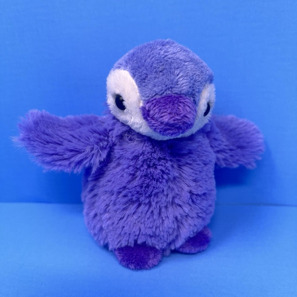 Wishpets Bebe Purple Penguin Plush 2006 Beanbag Stuffed Animal 5 Inch Soft Toy